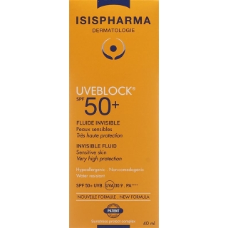 ISIS PHARMA UVEBLOCK FLUIDE INVISIBLE SPF50+ Tb 40 мл