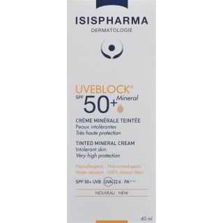 ISIS PHARMA UVEBLOCK MINERAL TEINTE SPF50+ Tb 40 мл