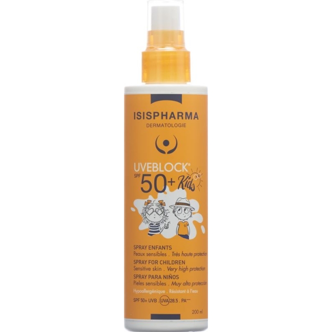 ISIS PHARMA UVEBLOCK SPRAY KIDS SPF50+ Fl 200 мл