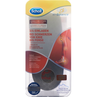 Scholl In-Balance Insoles 40-42 2 Pieces