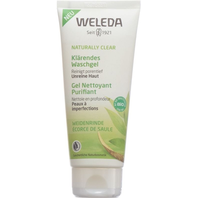 Освітлюючий гель для вмивання Weleda NATURALLY CLEAR Tb 100 мл