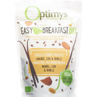 Optimys Easy Breakfast Mandel Chia Vanil Bio 350g