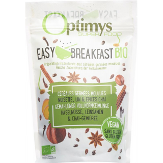 Optimys Easy Breakfast Haseln Leins Chai Bio 350g