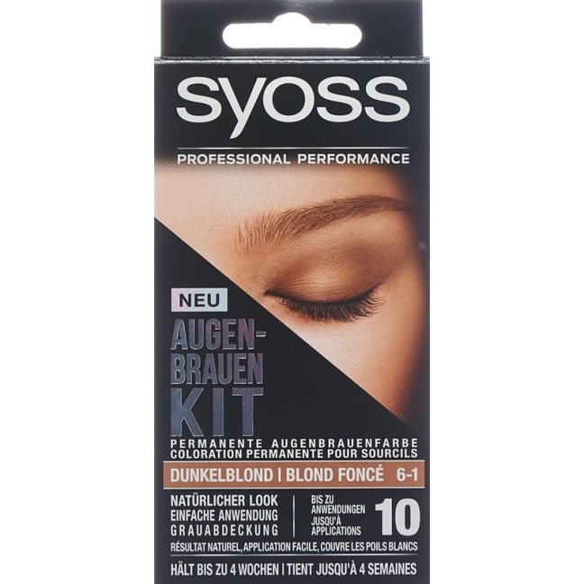 Syoss Augenbrauen-Kit Dunkelblond 10ml