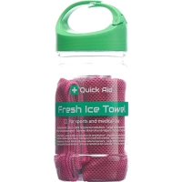 Рушник Quick Aid Fresh Ice 34x80 см, рожевий