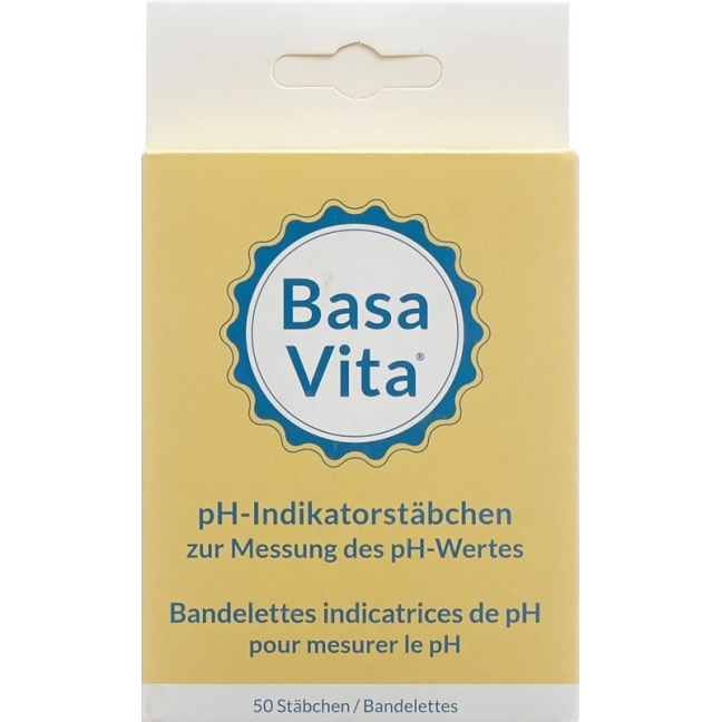 Basa Vita Ph-indikatorstäbchen 50 Stück