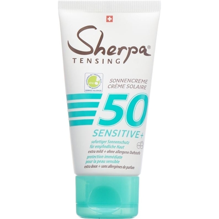 Sherpa Tensing Sonnencreme SPF 50 Sensitive Tube 50ml