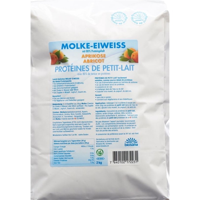Biosana Whey Protein Plv Абрикосовий мішок 2 кг