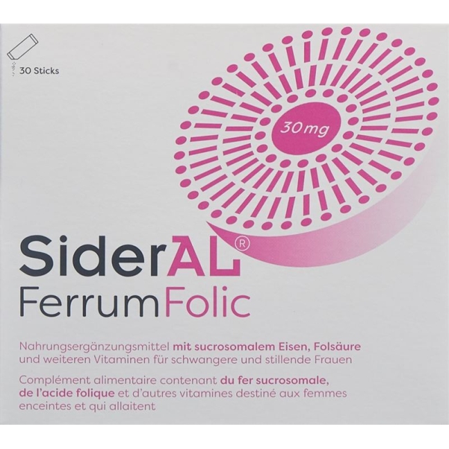 SideAL Ferrum Folic Plv 30 пакетиков по 1,6 г