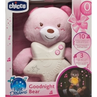 Chicco Goodnight Bear рожевий