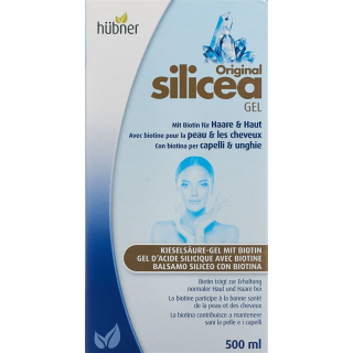 Hübner Silicea гель с биотином для волос и кожи Fl 500 мл