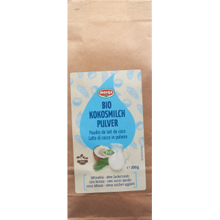 Сухое кокосовое молоко Morga органический пакетик 200г