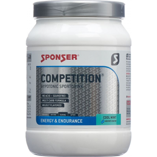 Sponser Energy Competition Pulver Cool Mint Dose 1000g