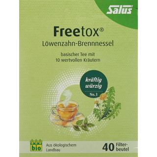 Чай Salus Freetox Одуванчик Крапива Органический пакетик 40 шт.