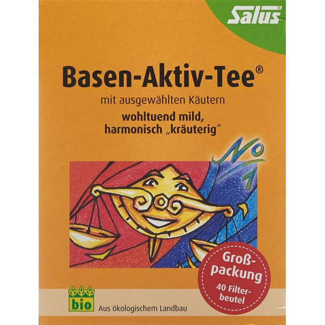Salus Basen-Aktiv Tee No 1 Bio Beutel 40 Stück