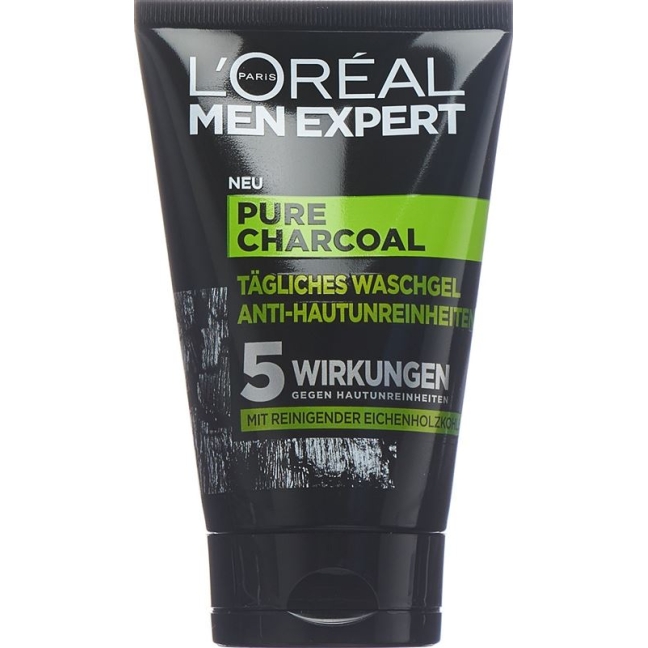 L&#39;Oréal Men Expert Pure Charcoal Wash Gel Anti-Skin 100 мл