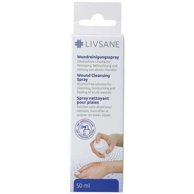 LIVSANE спрей для очищення ран