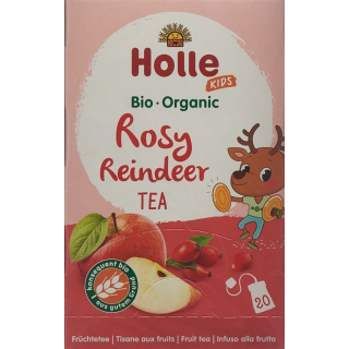 Чай фруктовый Holle Rosy Reindeer органический 20 пакетиков 2,2 г