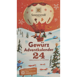 Sonnentor Адвент-календарь, пакетик со специями, 24 шт.