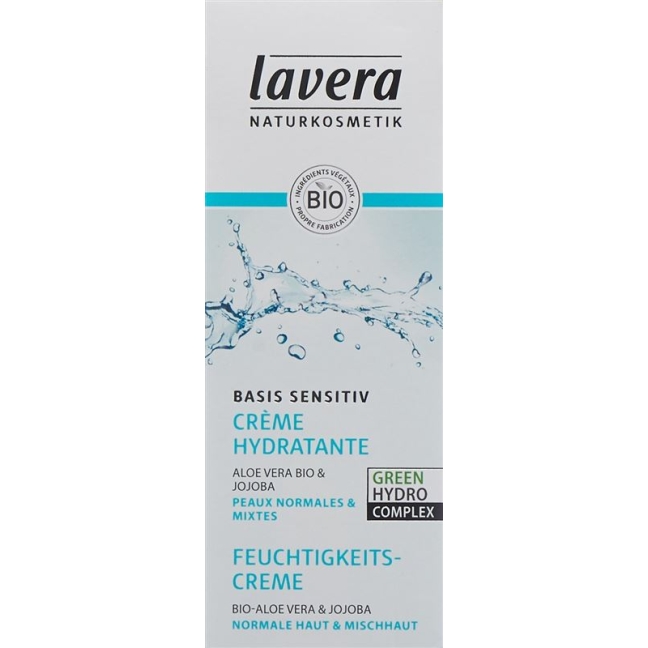 Lavera зволожуюча крем-база чутлива Tb 50 мл