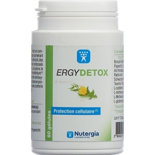 Nutergia Ergydetox Gelules Dose 60 Stück