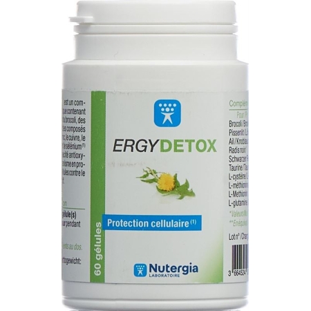 Нутергія Ergydetox Gélules Ds 60 шт