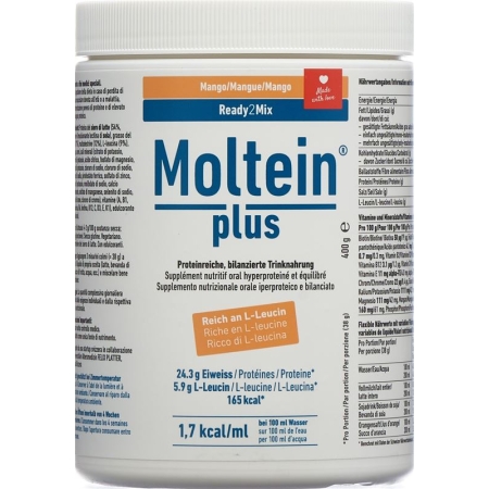 Moltein PLUS Ready2Mix Манго Дс 400 г