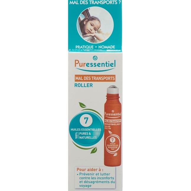 PURESSENTIEL Ролл-он від хвороби подорожі