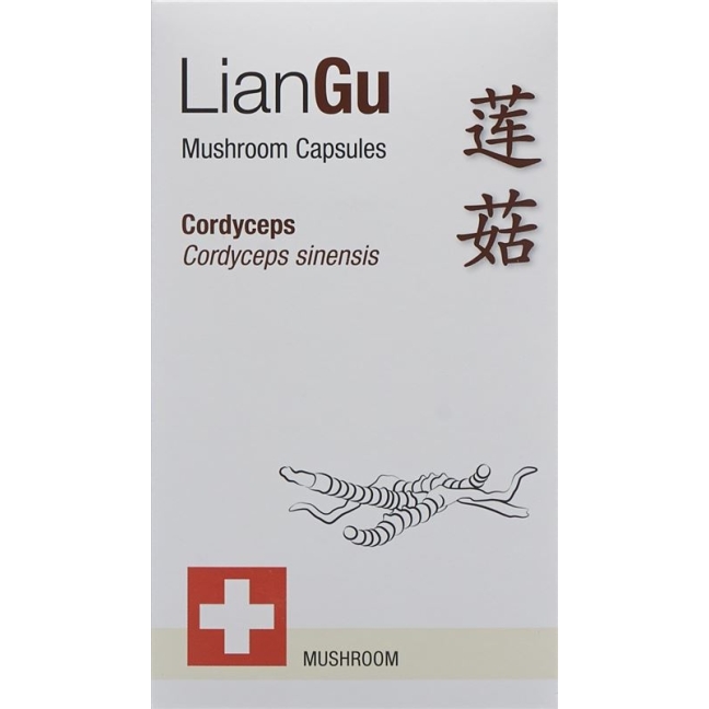 LianGu Cordyceps Mushrooms Capsules DS 180 шт