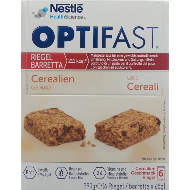 Optifast Bar cereals 6x 65g