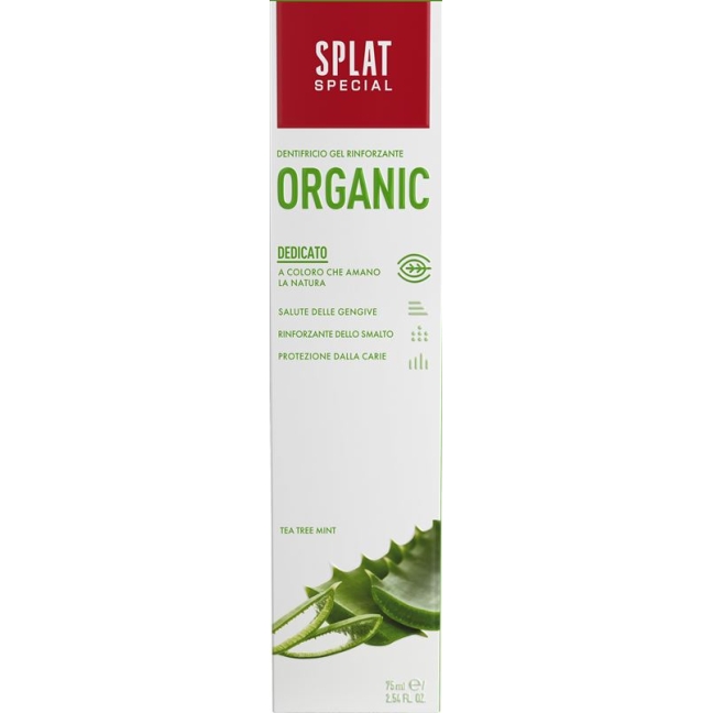 Зубна паста SPLAT Special Organic Tb 75 мл