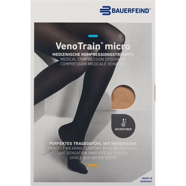 VENOTRAIN MICRO A-G KKL2 XL нормальний/короткий закритий носок