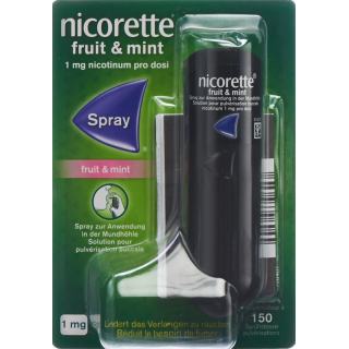 Nicorette Fruit & Mint Spray Disp 150 Dos