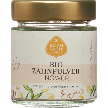 Eliah Sahil Zahnpulver Ingwer Dose 45g