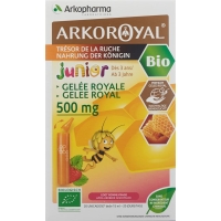 Arkoroyal Royal Jelly 500 мг Junior Organic 20 х 15 мл Arkoroyal Royal Jelly 500 мг Junior Organic 20 х 15 мл
