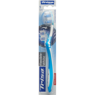Trisa Flexible White Toothbrush Soft