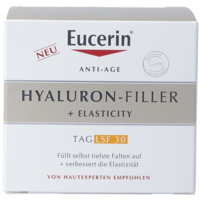Eucerin HYALURON-FILLER + Elasticity Day для всіх типів шкіри SPF30 До