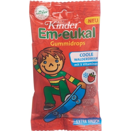 Soldan Em-eukal Kids Gumdrops Wild Strawberry Honey Bag 75 г