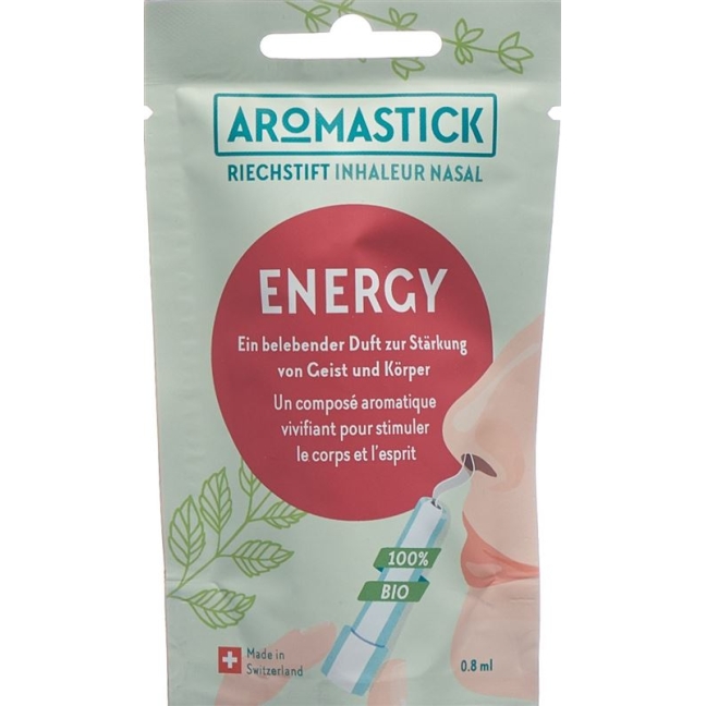 Ароматична палочка AROMASTICK 100% органічний енергетичний пакет