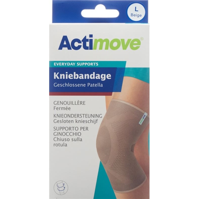 Колінна підтримка Actimove Everyday Support L закрита колінна чашечка