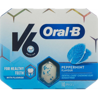 Жевательная резинка V6 Oralb «Мята» в блистерах 10 шт.
