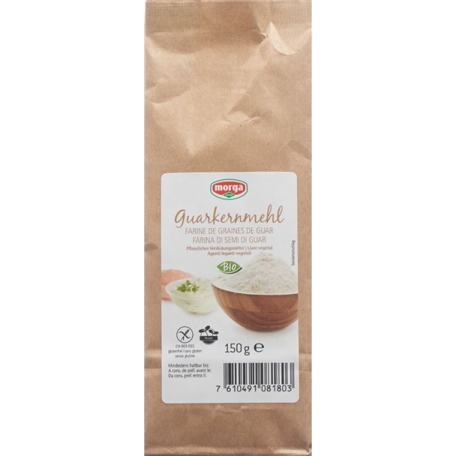 Morga Guarkernmehl Glutenfrei Bio Beutel 150g