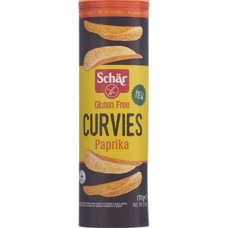 Schär Curvies Паприка без глютену 170 г