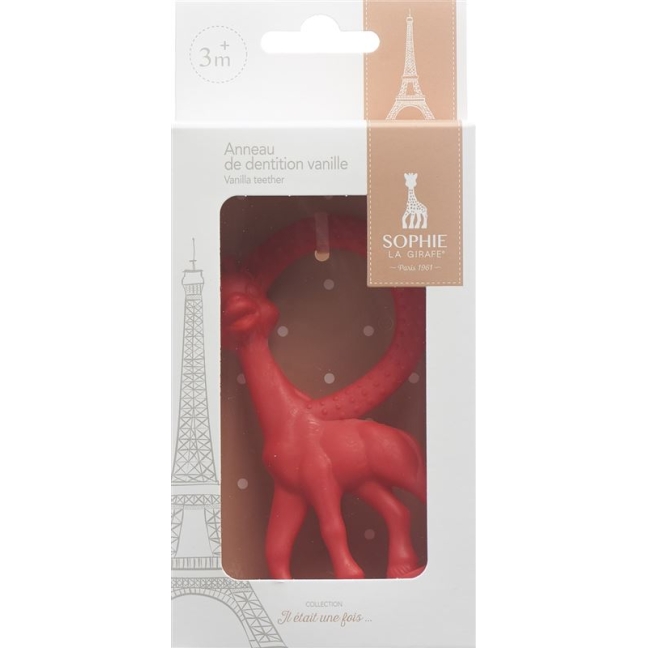 Кільце для прорізування зубів Sophie la girafe ваніль
