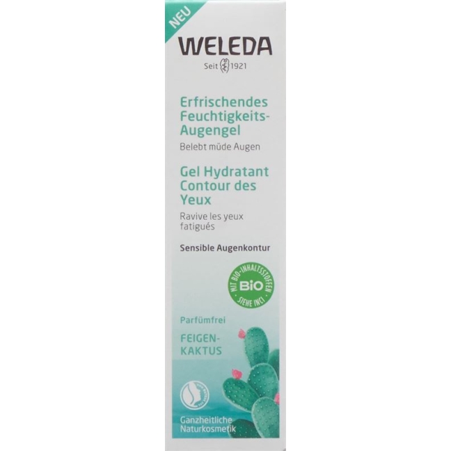 Weleda Feigenkaktus Erfrischendes Feuchtigkeits-Augengel 10ml