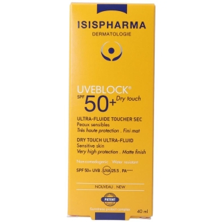 ISIS PHARMA UVEBLOCK DRY TOUCH SPF 50+ INVISIBLE 40 мл