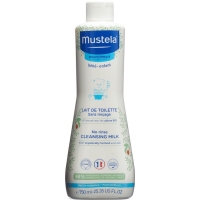 Mustela очищаюче молочко для нормальної шкіри без змивання Fl 750 мл