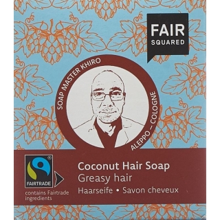 Мило для волосся Fair Squared Coconut Greasy Hair 2 x 80 г