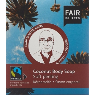 Мило для тіла Fair Squared Coconut Soft Peeling 2 x 80 г