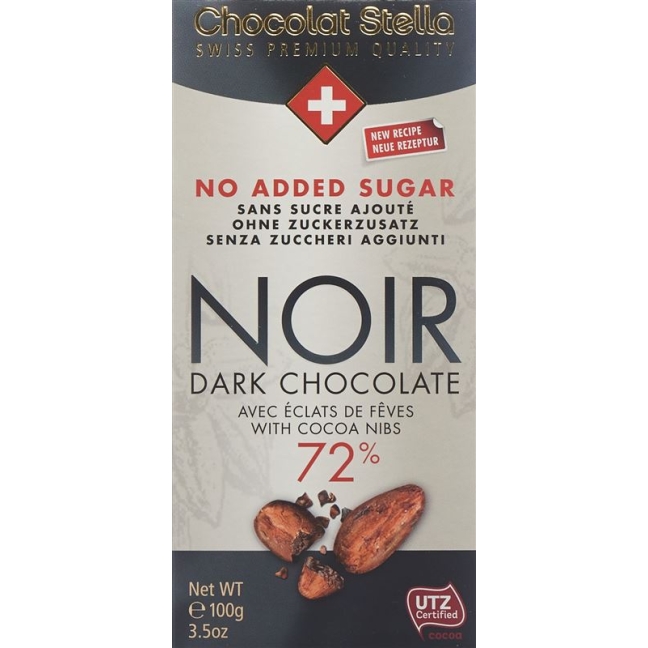 Шоколад Stella Noir 72% 100 г